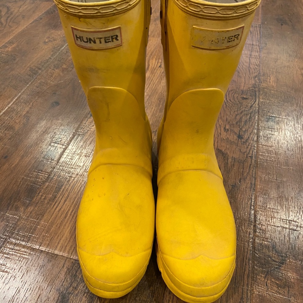 Hunter rain boots